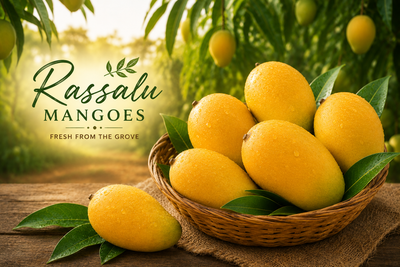 Rassalu Mango Premium Rassalu Mangoes – Box of 6 (Approx. 850g Each)
